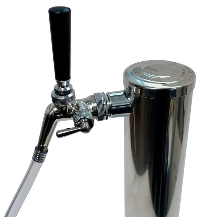 Growler Filler for Perlick 600 Series 304SS Faucets