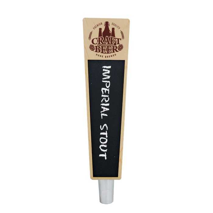 Craft Beer Branded Natural Mini Trap-Z Chalkboard Beer Tap Handle