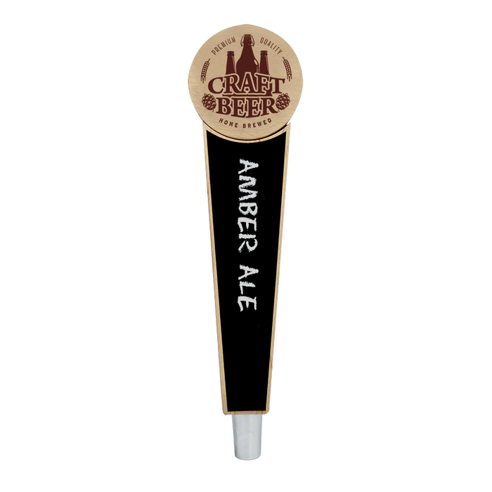 Craft Beer Branded Natural Victory Chalkboard Beer Tap Handle