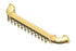 12 Tap Candy Gold Powder Coated 4" Dia. Wall Mount Pipe Tower - Air Cooled - Beverage Time