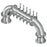 16 Tap Brushed 304SS 6" Dia. Double Service "U" Pipe Tower - Glycol Cooled - Beverage Time