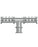 16 Tap Brushed 304SS 6" Dia. Double Service Pipe Tower - Glycol Cooled