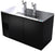 2 Tap 58" Restaurant Grade Direct Draw Cabinet with Tapping Kit - Beverage Time