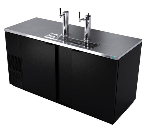 3 Tap 68" Restaurant Grade Direct Draw Cabinet with Tapping Kit - Beverage Time