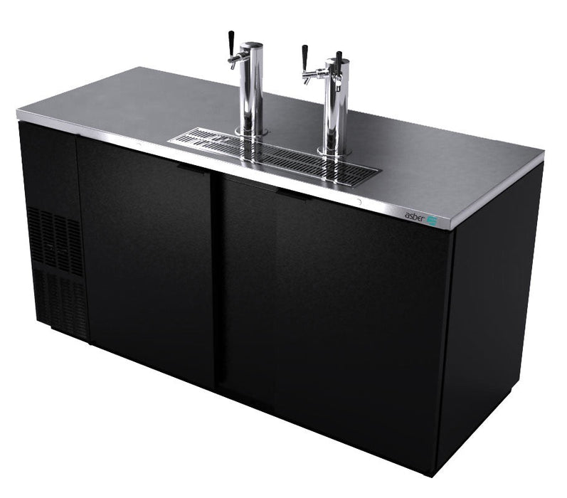3 Tap 68" Restaurant Grade Direct Draw Cabinet with Tapping Kit - Beverage Time