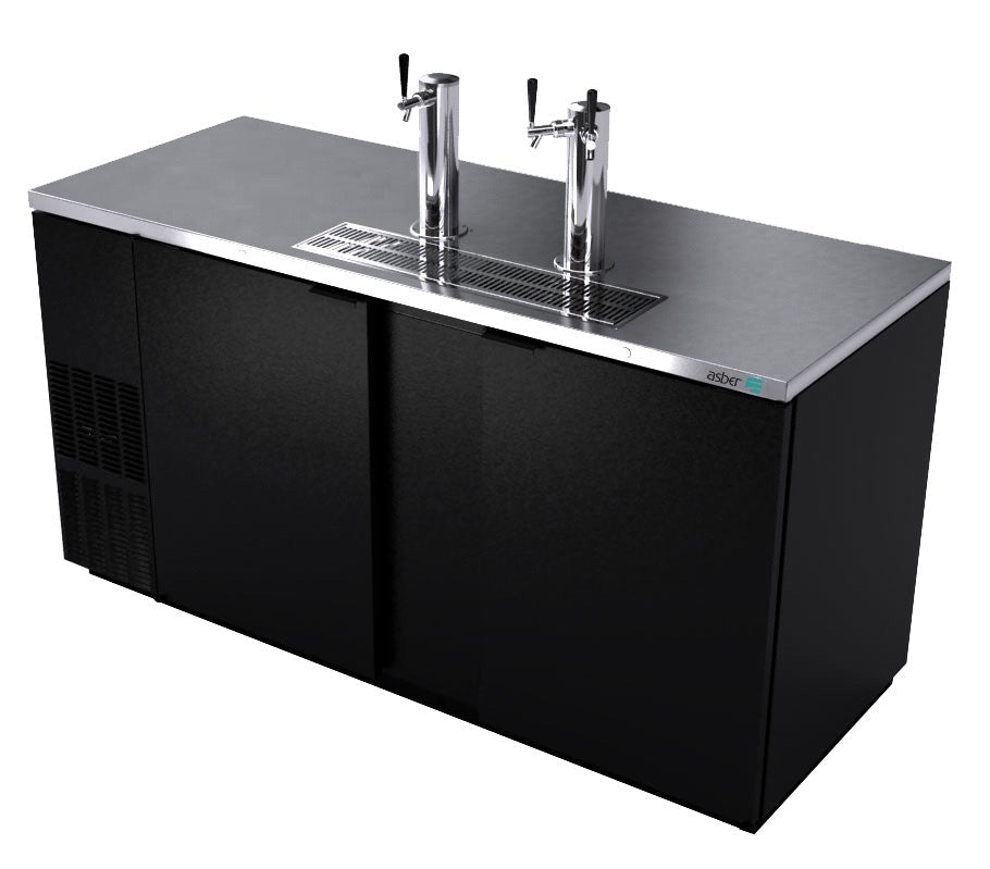 3 Tap 68" Restaurant Grade Direct Draw Cabinet with Tapping Kit - Beverage Time