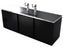 4 Tap 94" Restaurant Grade Direct Draw Cabinet with Tapping Kit - Beverage Time