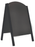 43.5" x 26.5" Metal A-FRAME CHALKBOARD - Beverage Time