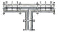 6 Tap Brushed 304SS 6" Dia. Pipe Tower - Glycol Cooled - Beverage Time