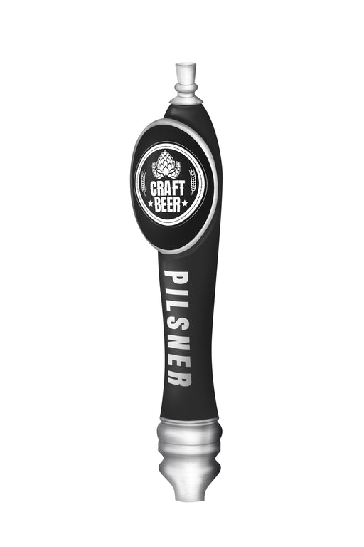 Branded Large Pub with Shield Tap Beer Handles