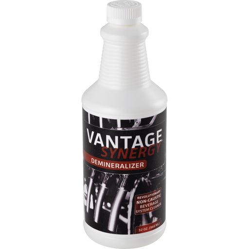 32oz Bottle of Vantage Synergy Demineralizer Beer Line Cleaner