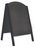 43.5" x 26.5" Metal A-FRAME CHALKBOARD