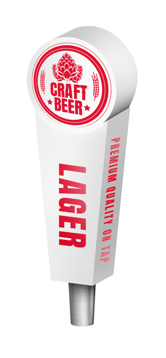 Branded Triumph Tap Beer Handles