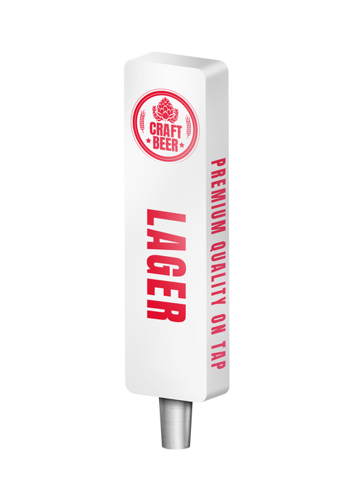 Branded Block Tap Beer Handles