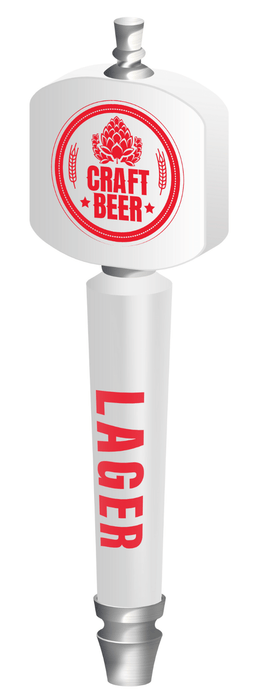 Branded Paddle Conical Tap Beer Handles