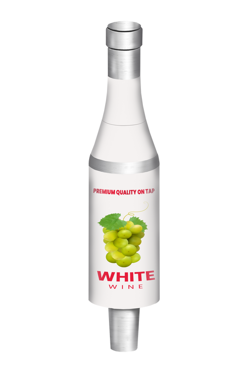 Branded White Wine Bottle Tap Handles