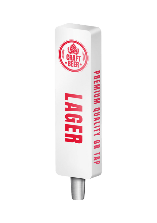 Branded Block Tap Beer Handles - Beverage Time