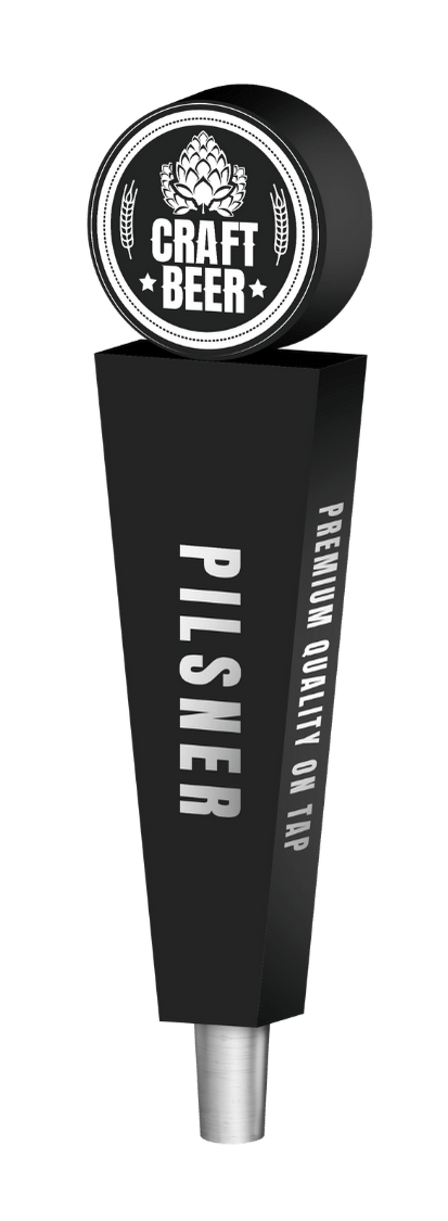 Branded Heidelberg Tap Beer Handles - Beverage Time