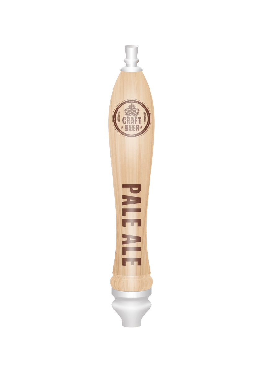 Branded Large PubTap Beer Handles — Beverage Time