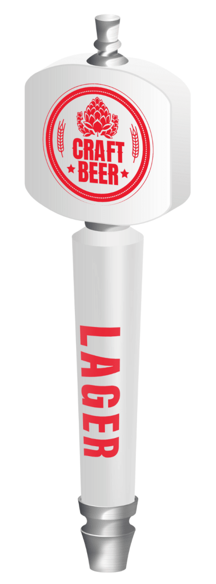 Branded Paddle Conical Tap Beer Handles - Beverage Time