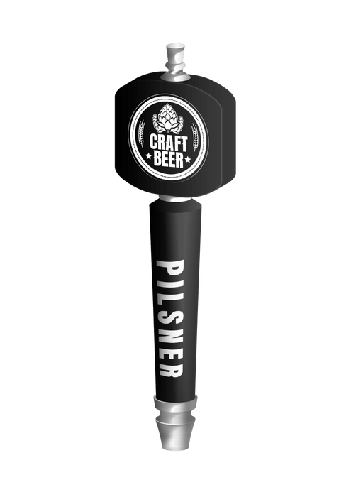 Branded Paddle Conical Tap Beer Handles - Beverage Time