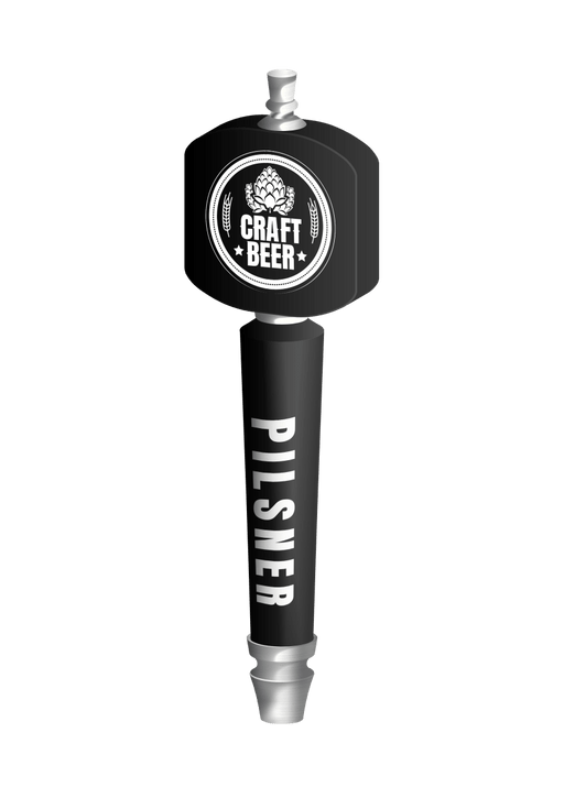 Branded Paddle Conical Tap Beer Handles - Beverage Time