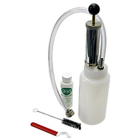 1 Quart Plastic Cleaning Bottle Starter Kit - Liquid Chemical - Beverage Time