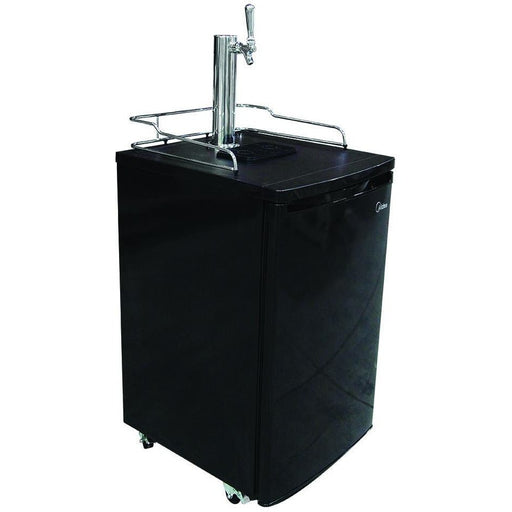 1 Tap Black Kegerator-Less Tapping Kit - Beverage Time