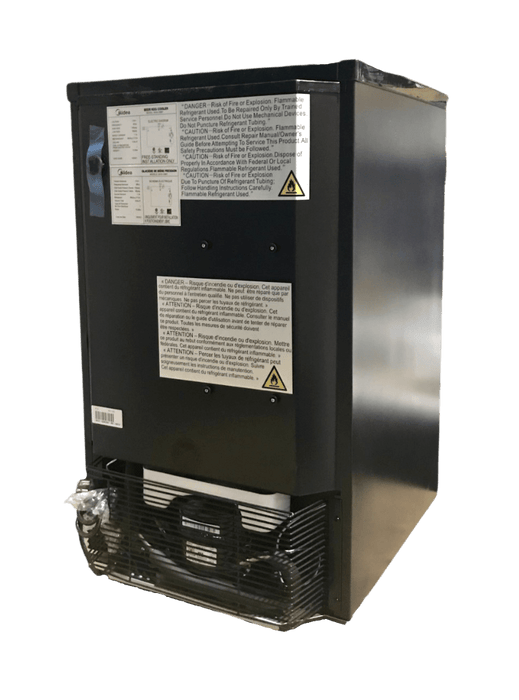 1 Tap Black Kegerator with Tapping Kit & Tank - Beverage Time