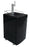 1 Tap Black Kegerator with Tapping Kit & Tank - Beverage Time