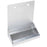 12" Brushed Stainless Steel Wall Mount Drip Tray with 2 Holes - Beverage Time