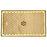 12" x 7" Drip Tray with PVD Brass Insert & Brushed SS Tray Base & Drain - Beverage Time