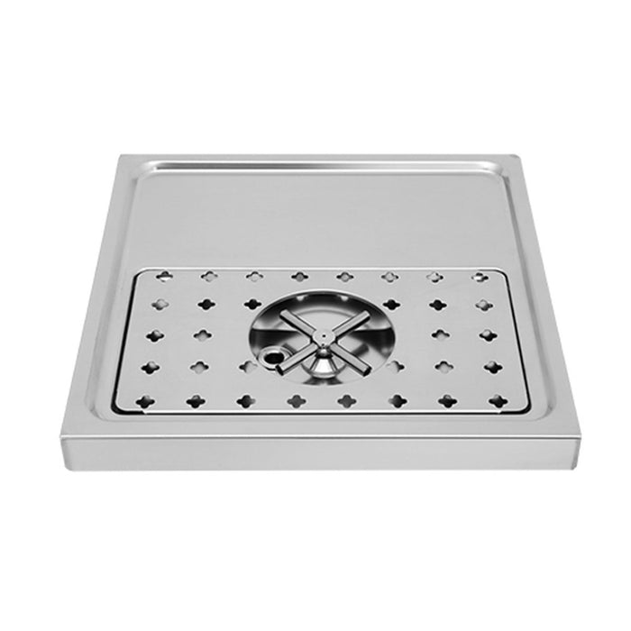 15-3/4" Stainless Steel Spray Drip Tray - Beverage Time