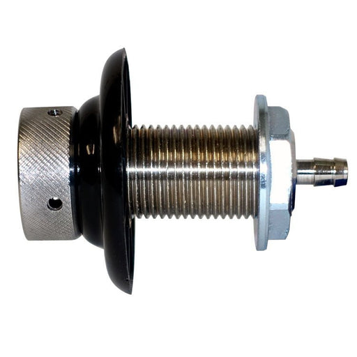 2-1/2" Brass Nickel Plated Shank Assembly with 3/16" Barb - Beverage Time
