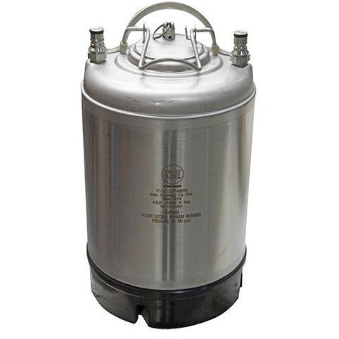 2.5 Gallon New 304SS AEB Ball Lock Tank - Beverage Time