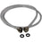 5' of 3/16" ID Beer Line Jumper with Stainless Steel Connectors - Beverage Time