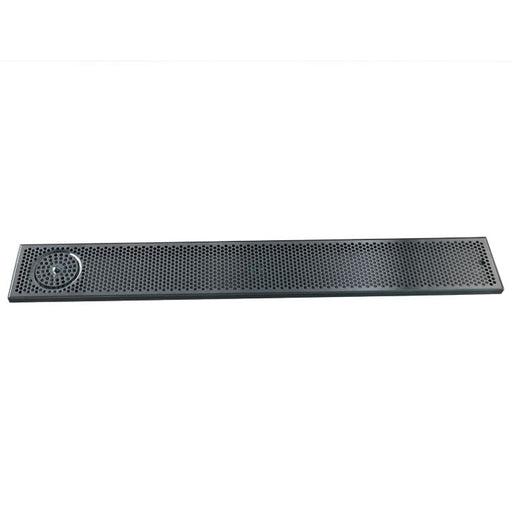 51" x 7" Brushed Stainless Steel Spray Drip Tray - Beverage Time