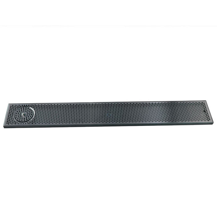 51" x 7" Brushed Stainless Steel Spray Drip Tray - Beverage Time
