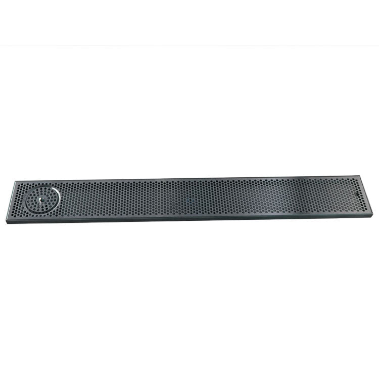 51" x 7" Brushed Stainless Steel Spray Drip Tray - Beverage Time