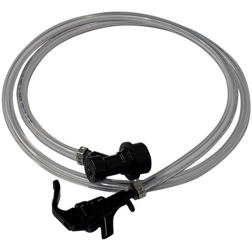 6' of 3/16" ID Beer Line with Ball Lock Fitting & Plastic Squeeze Faucet - Beverage Time