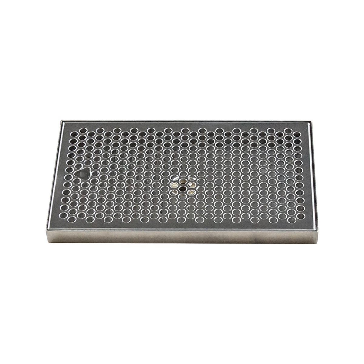 Stainless steel drip tray with SS insert no drain 5-3/8 x 3/4 x