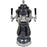 Black Marble Ceramic 4 Tap Air Tower - Chrome Accents - Beverage Time