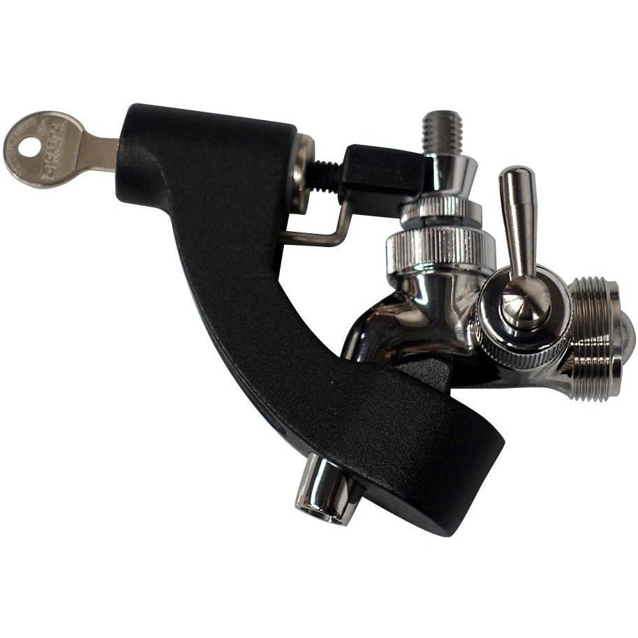 Black Metal Faucet Lock for Perlick 600 Series Faucets - Beverage Time