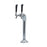 Chrome 2 Tap Mongoose Tower - Glycol Cooled - Beverage Time