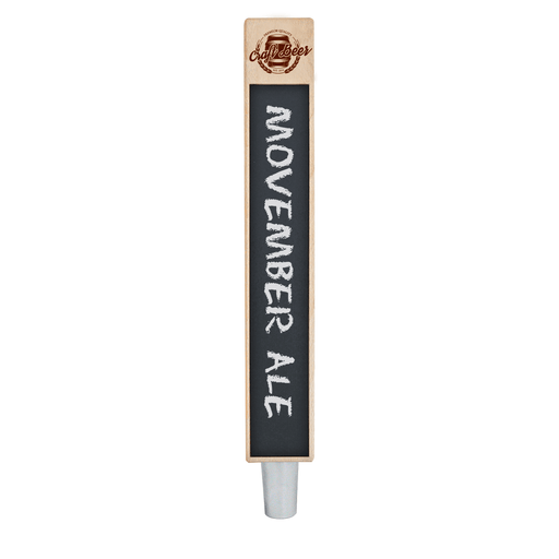 Craft Beer Branded Natural Baton Chalkboard Beer Tap Handle - Beverage Time