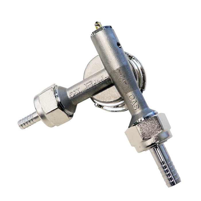Perlick 304SS Lo-Boy Low Profile "D" Keg Beer Coupler - Beverage Time