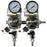 Premium Metal 2 Pressure 60lb Secondary Regulator with Barbed Shut-Offs - Beverage Time