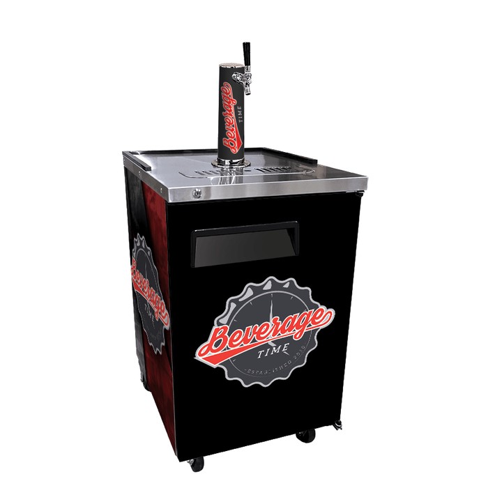 Single Tap SS Commercial Grade Kegerator - Beverage Time