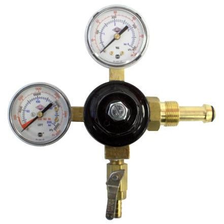 Taprite 60lb N2 Primary Regulator with Barbed Shut-Off - Beverage Time