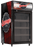 Vinyl Graphic Wraps on a Counter Top Glass Door Cooler - Beverage Time